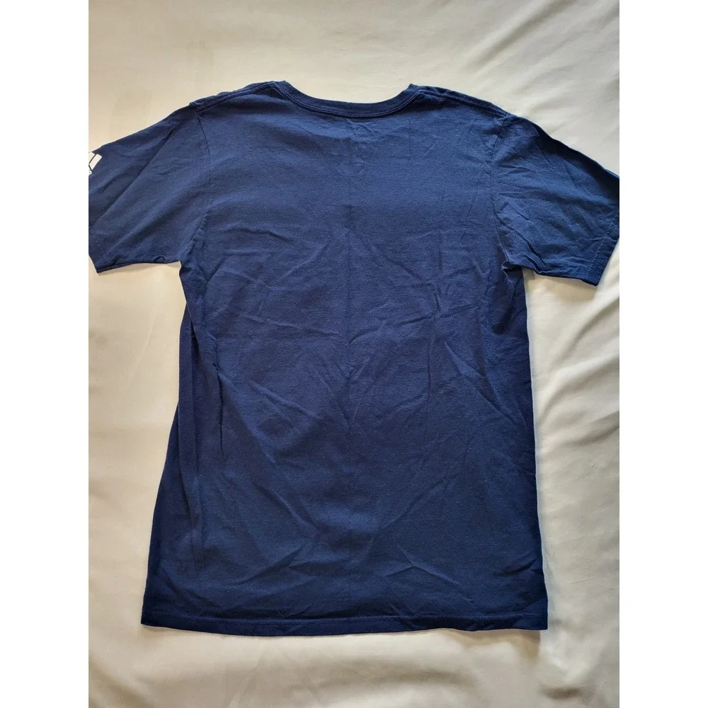 Adidas‎ Mens USA Shield Graphic T-Shirt Navy Blue The Go-To Tee Size M